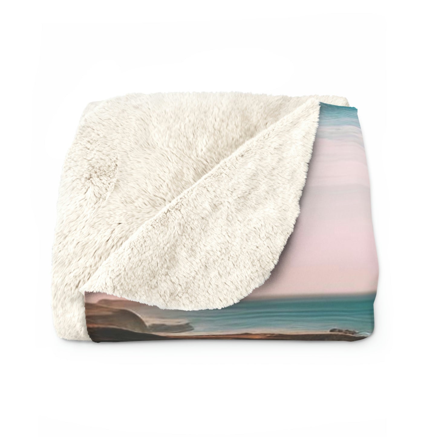 'Sandy Oasis' | Fleece Blanket