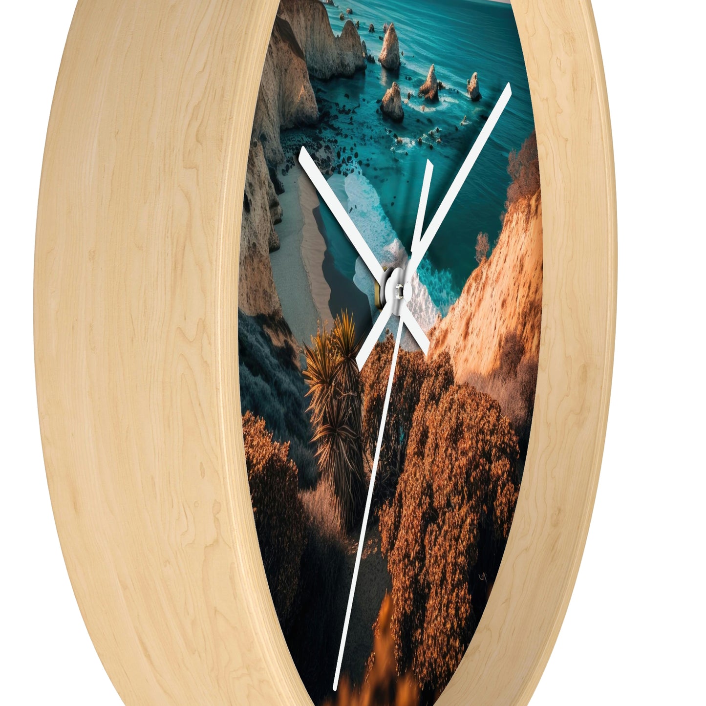 'Sandy Oasis' | Wall Clock
