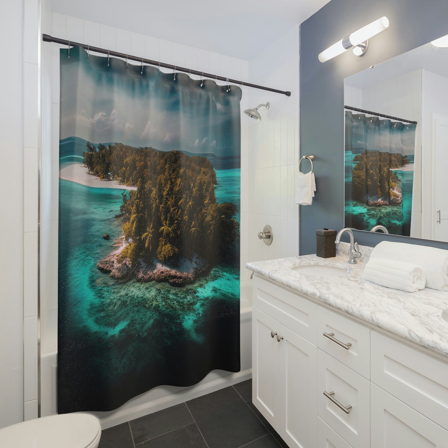 Seaside Getaway | Shower Curtains
