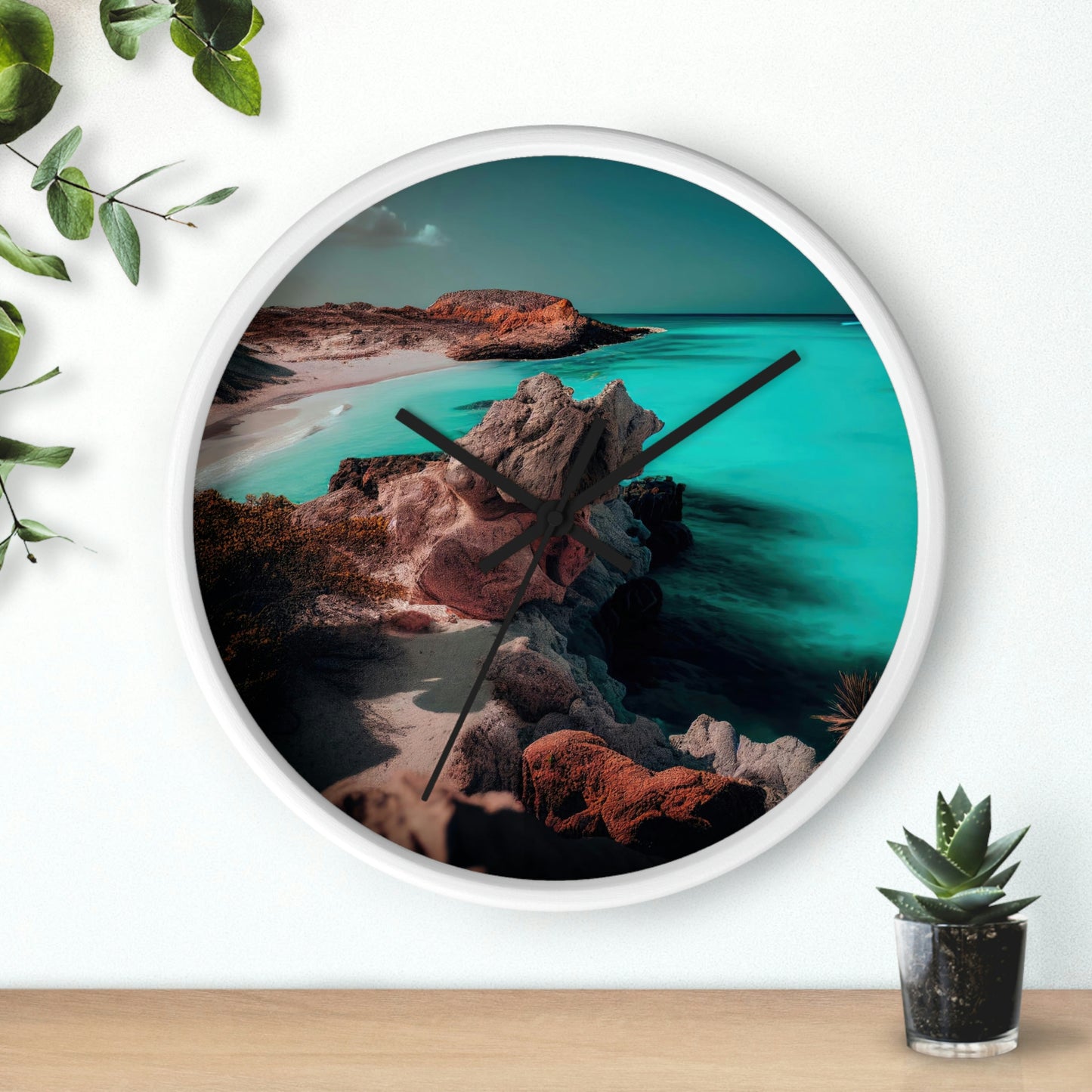 Sandy Shores | Wall Clock
