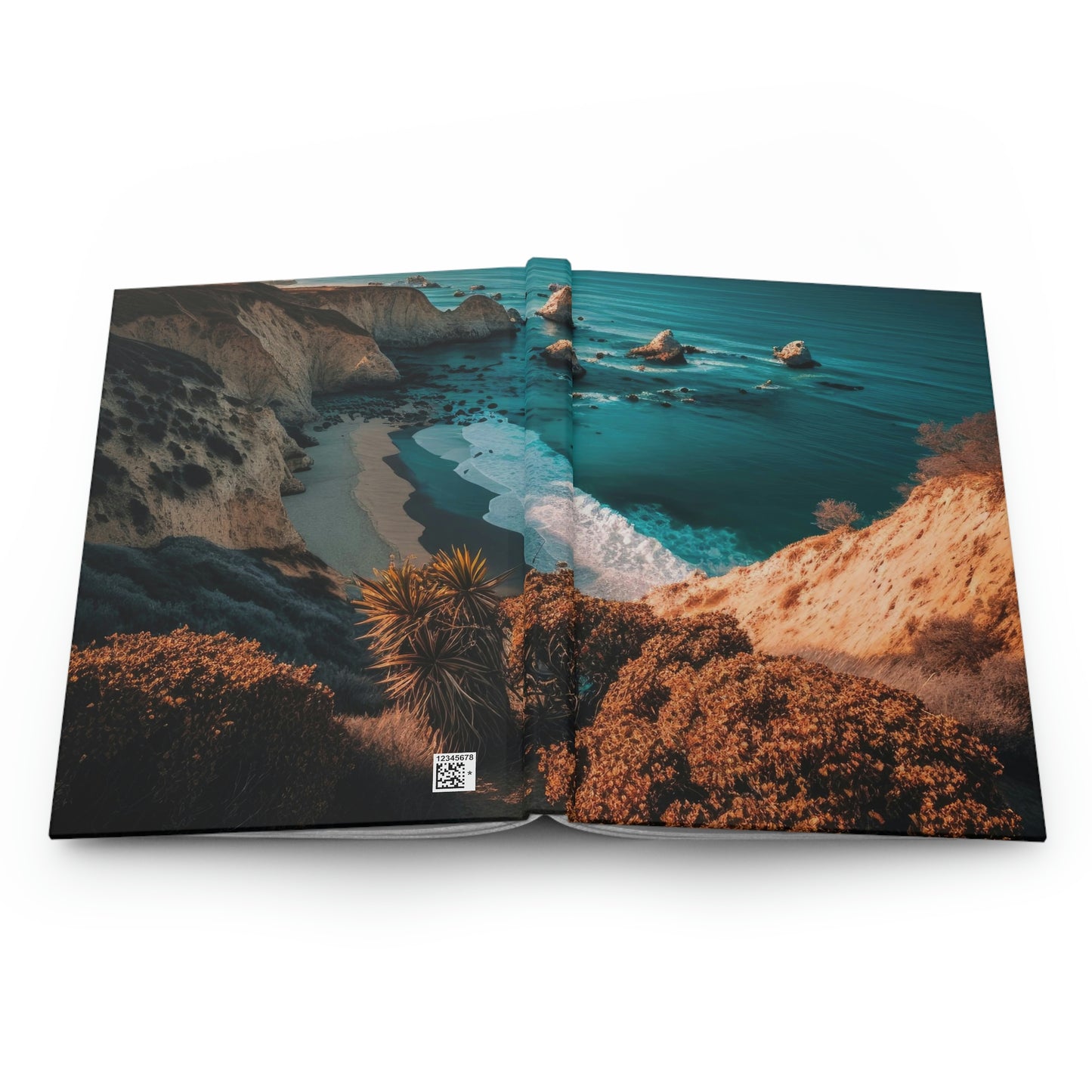 'Sandy Oasis' | Hardcover Journal