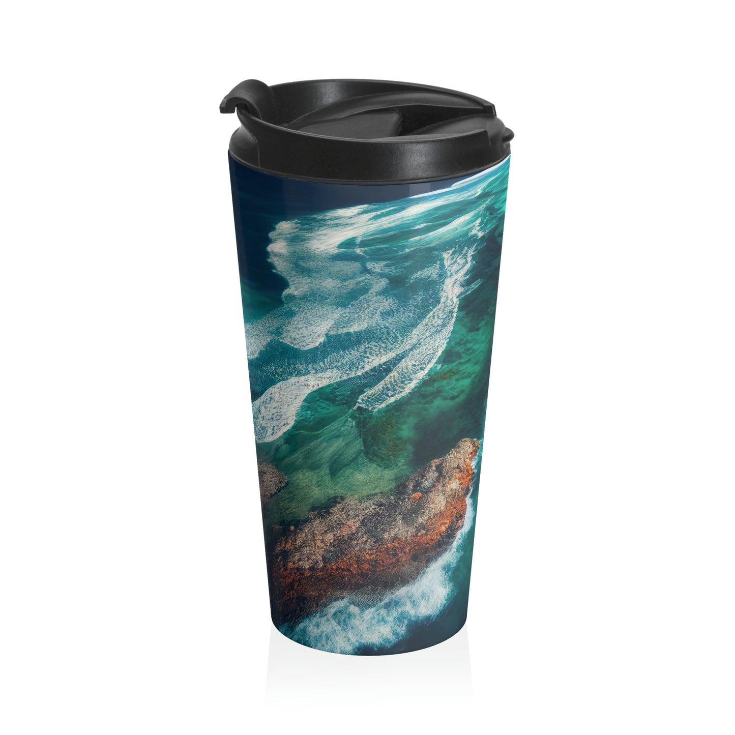 Sandcastle Escape | Stainless Steel Travel Mug