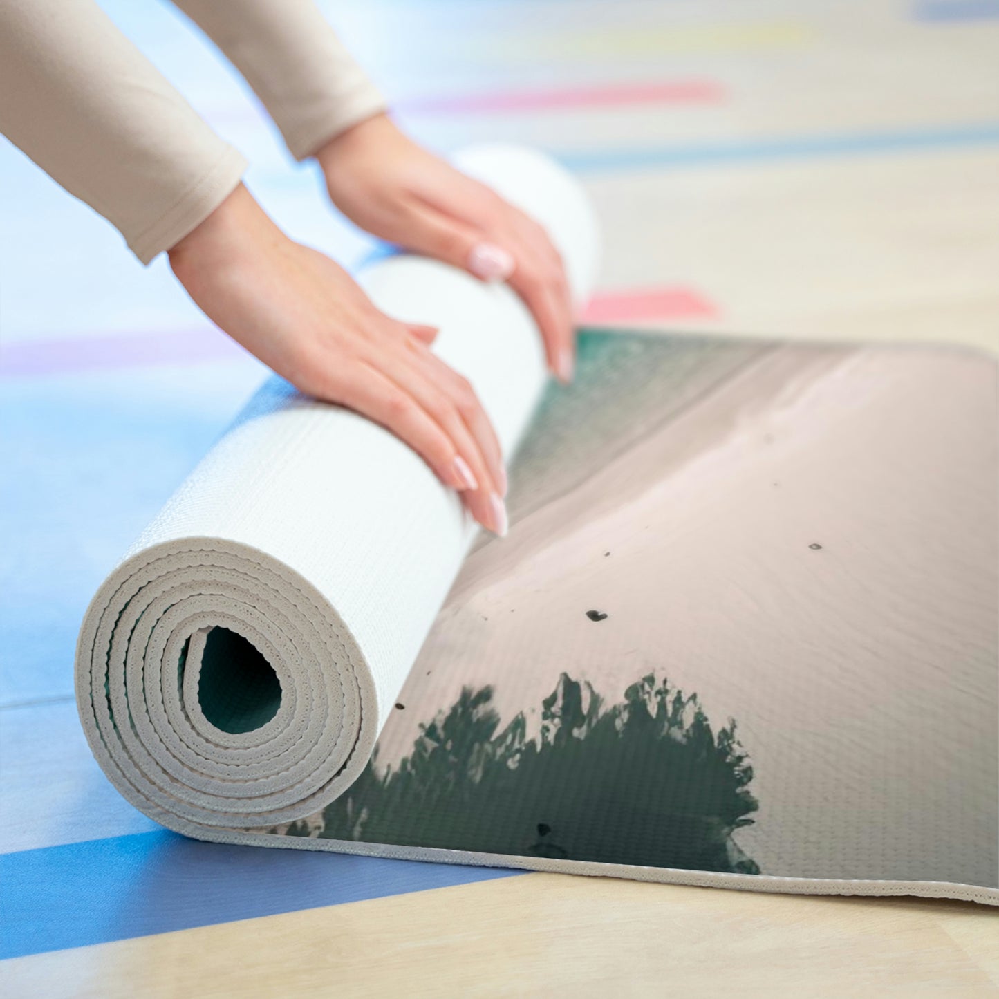 Sandy Shores | Foam Yoga Mat