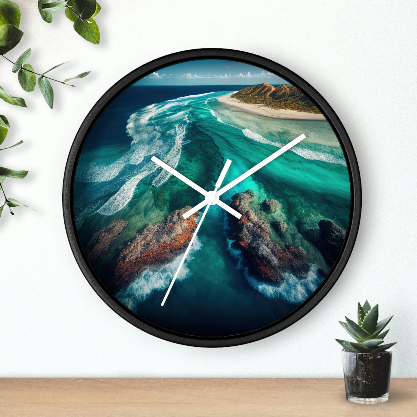 Sandcastle Escape | Wall Clock