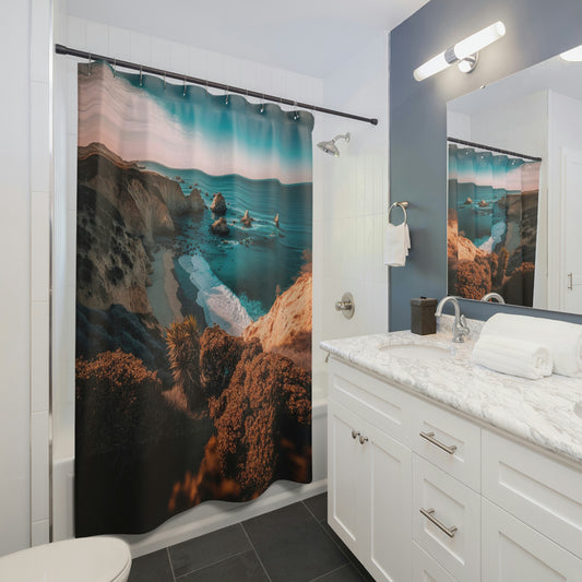 'Sandy Oasis' | Shower Curtains