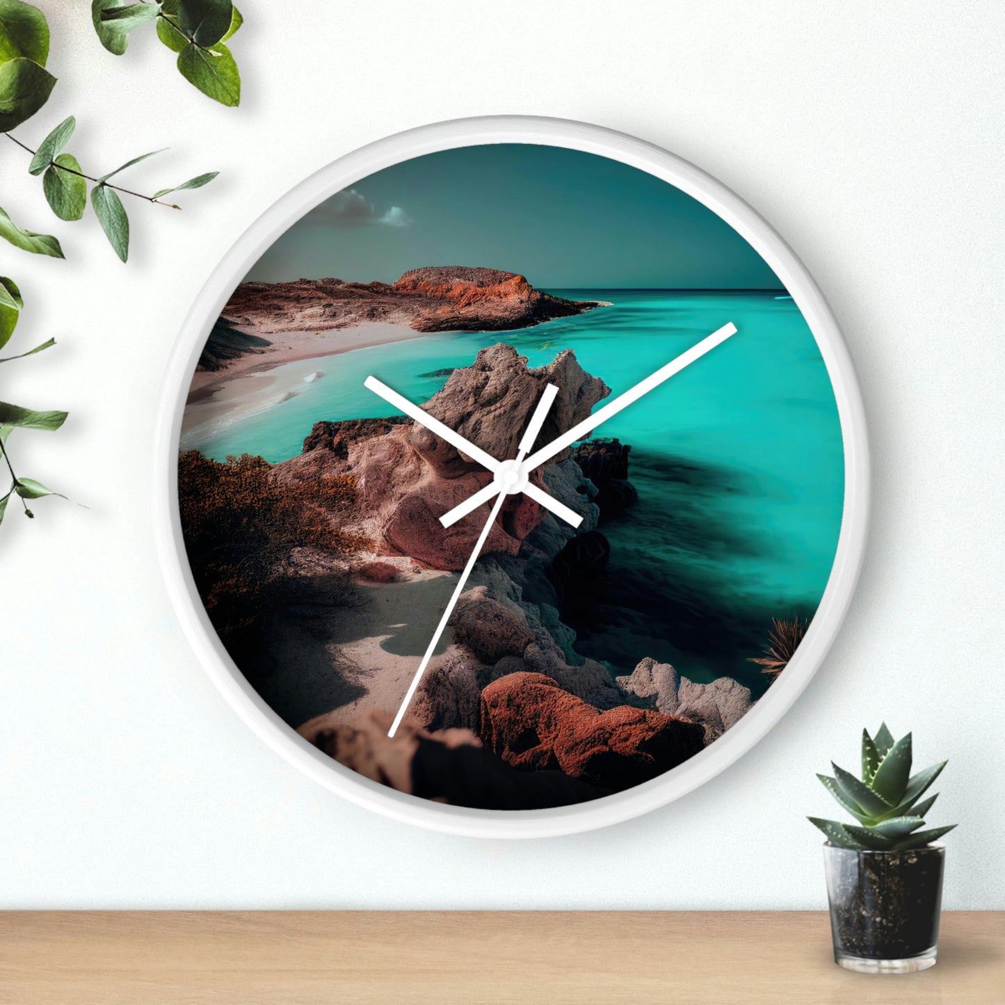 Sandy Shores | Wall Clock