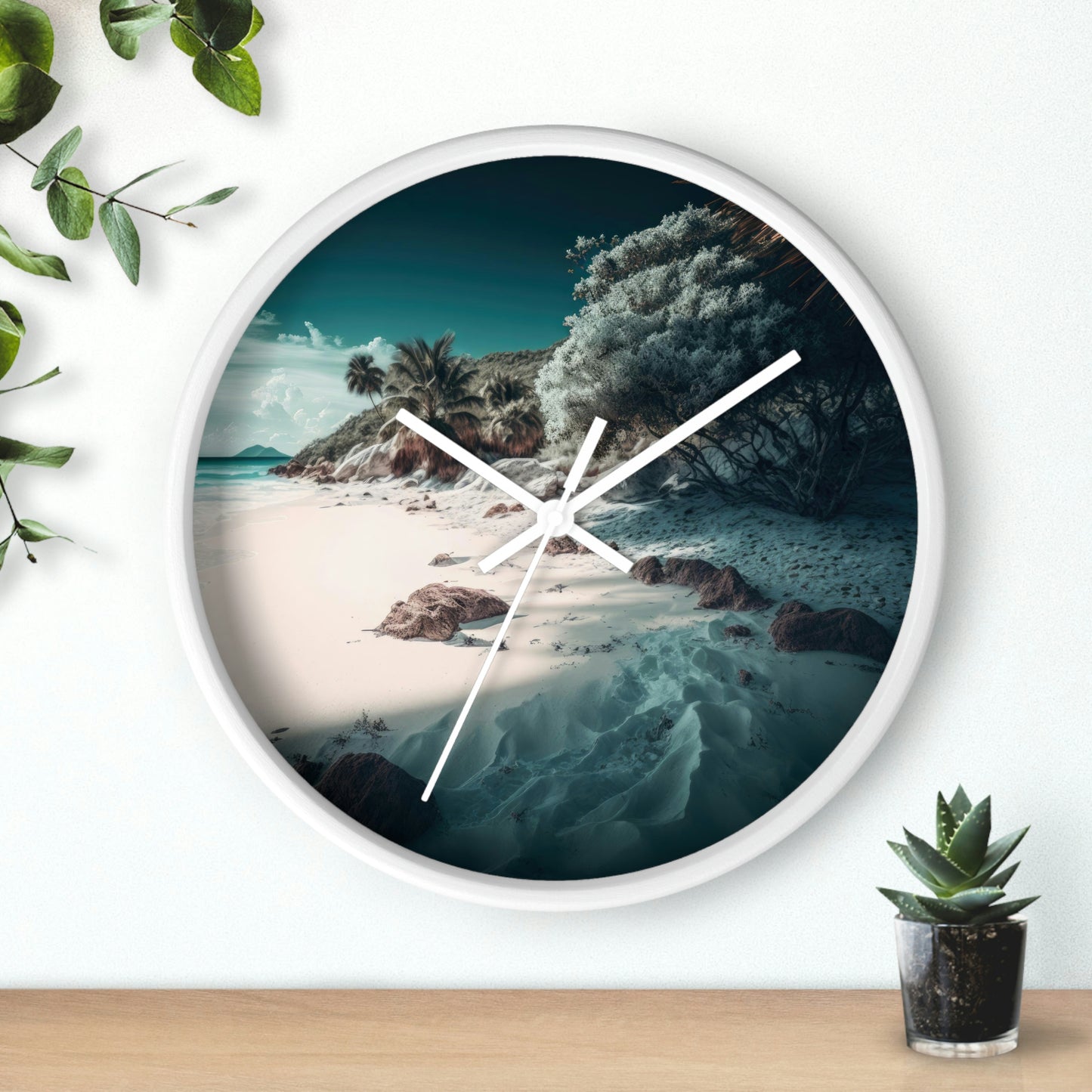 Seaside Hideaway | Wall Clock