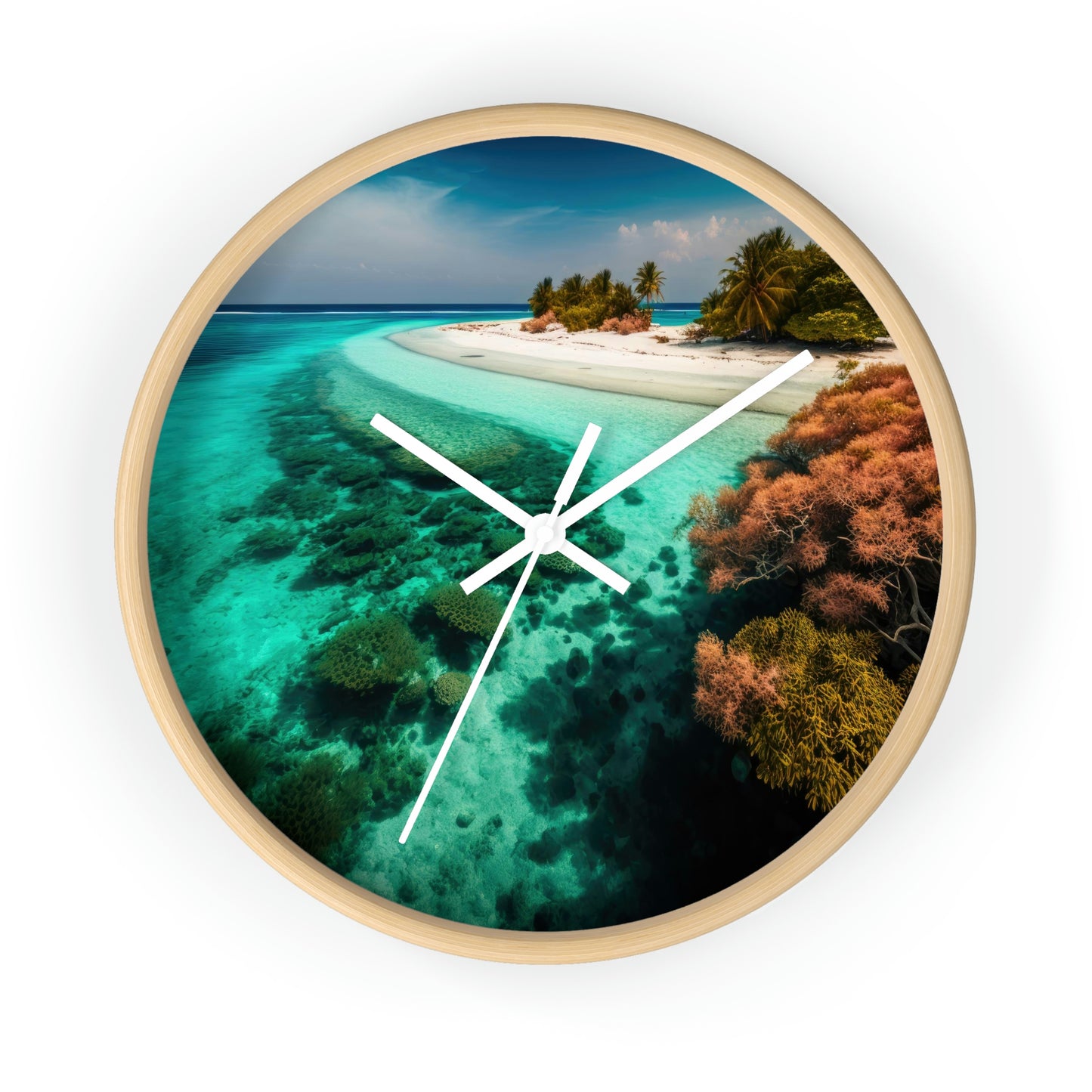 Sandcastle Paradise | Wall Clock