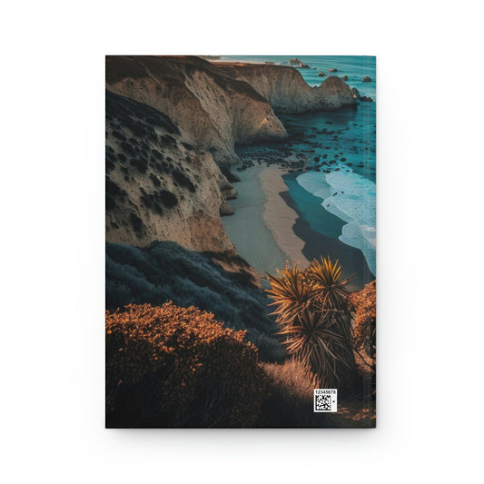 'Sandy Oasis' | Hardcover Journal