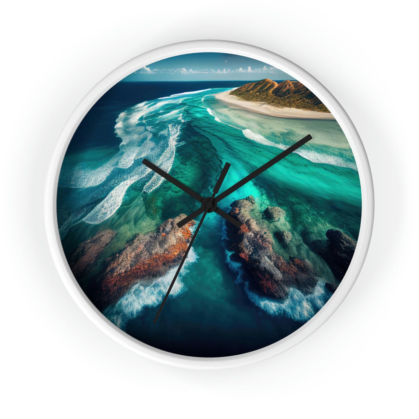 Sandcastle Escape | Wall Clock
