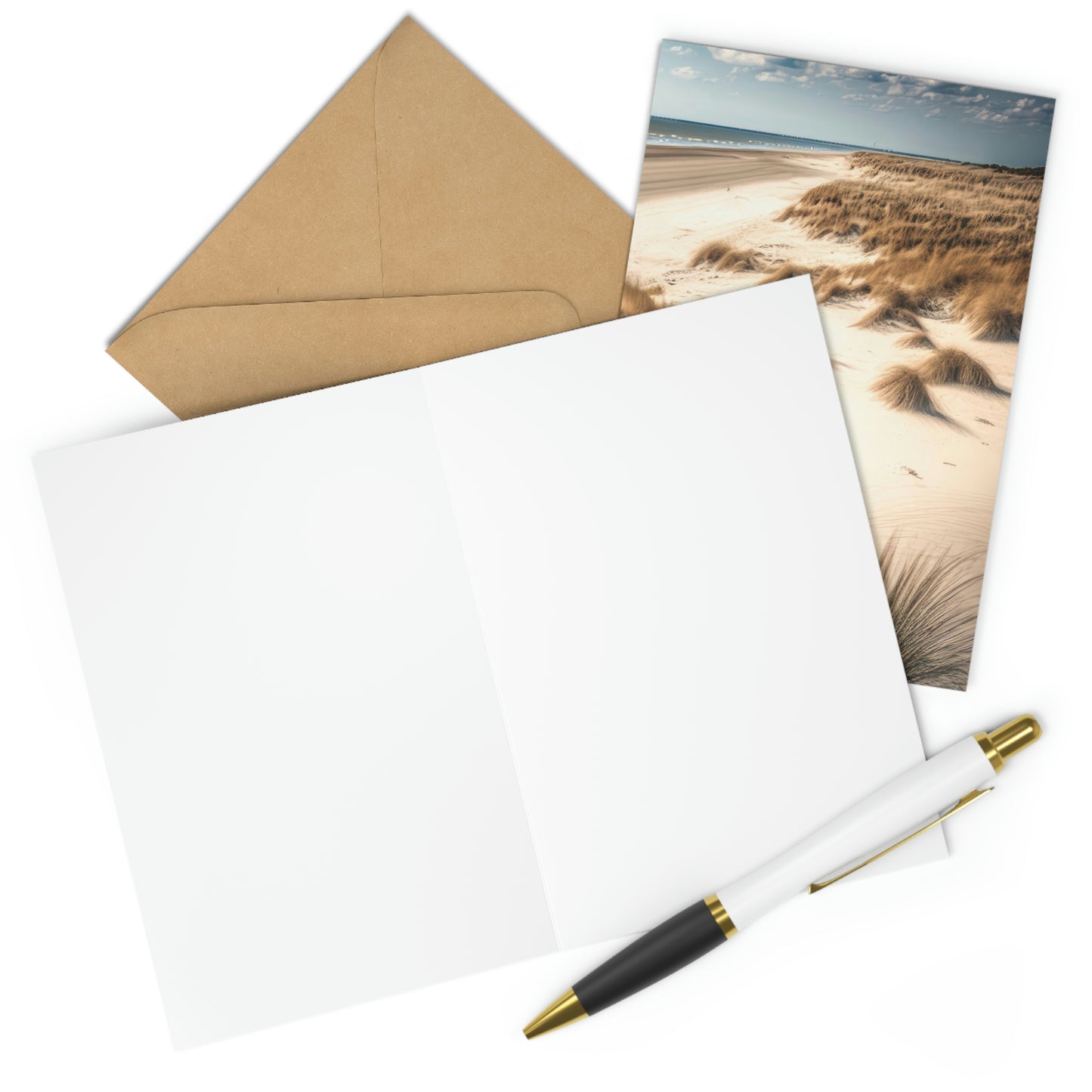 Tropical Getaway Cottage | Greeting Cards