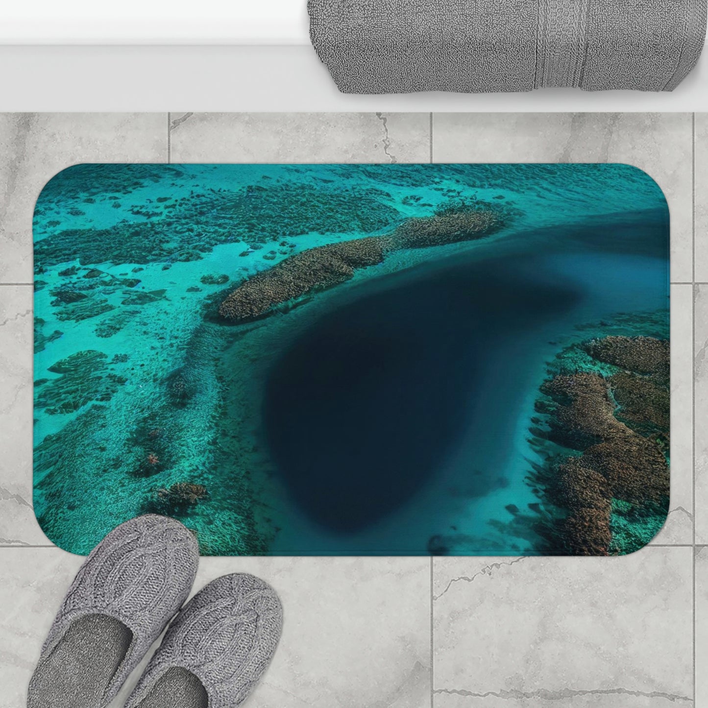Sunshine Summer Rental | Bath Mat