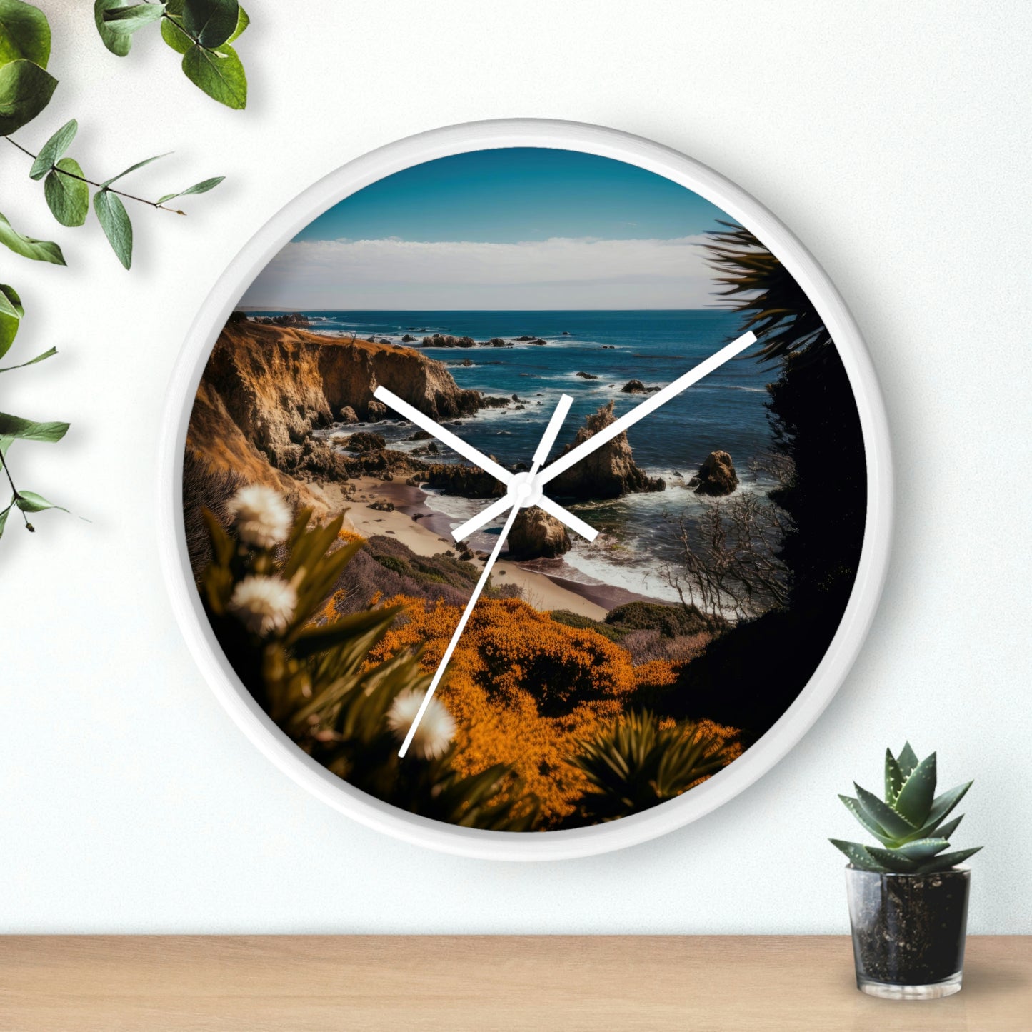 Seaside Serenity | Wall Clock