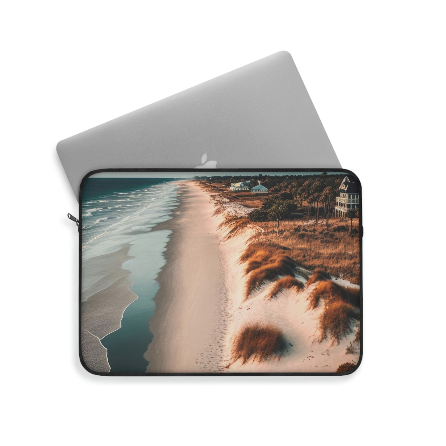 Sand and Surf Beach Bungalow | Laptop Sleeve