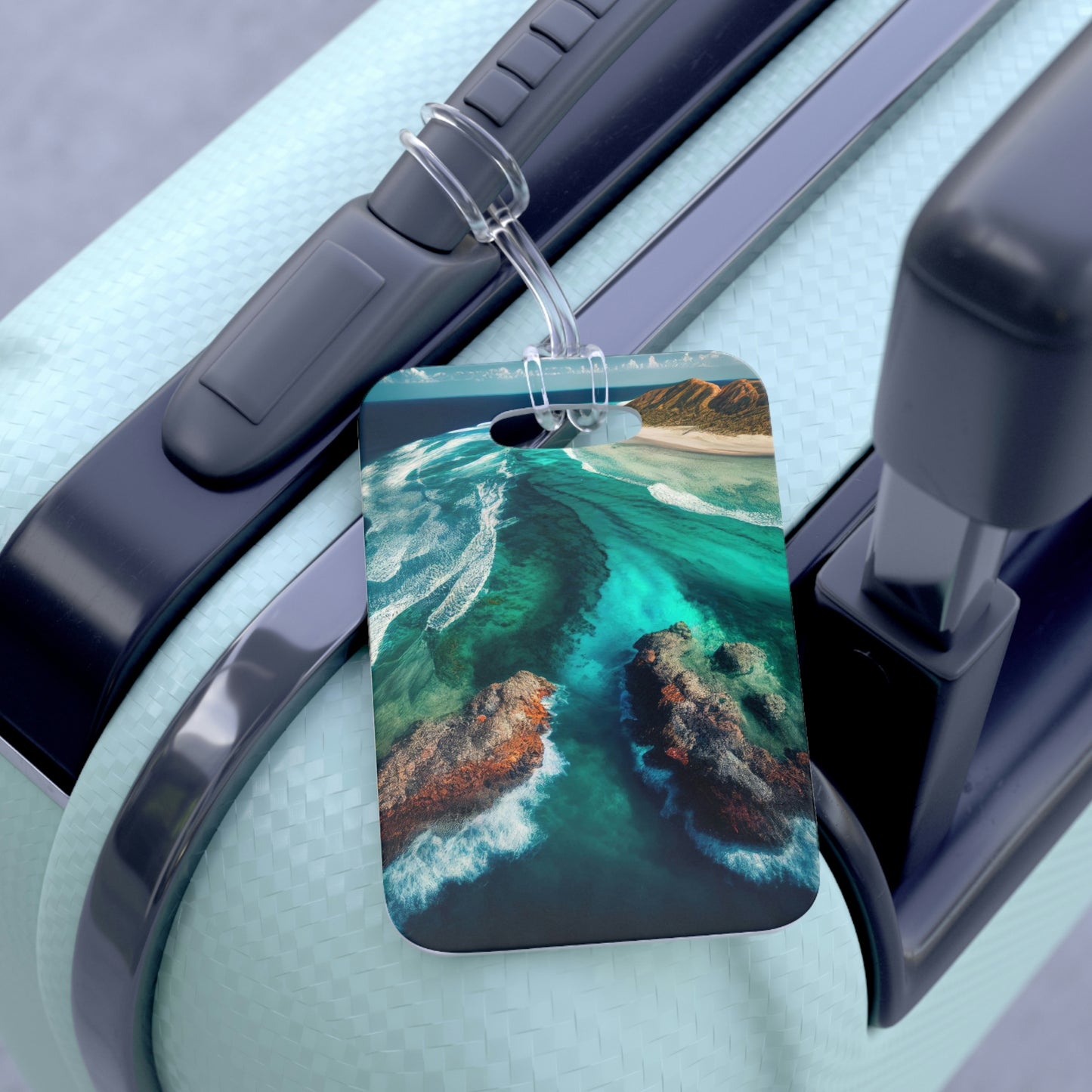 Sandcastle Escape | Bag Tag