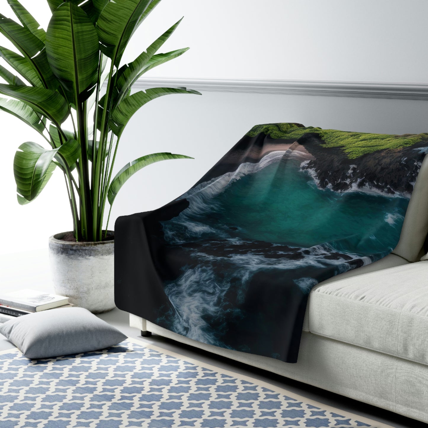 Tropical Paradise Rentals | Fleece Blanket