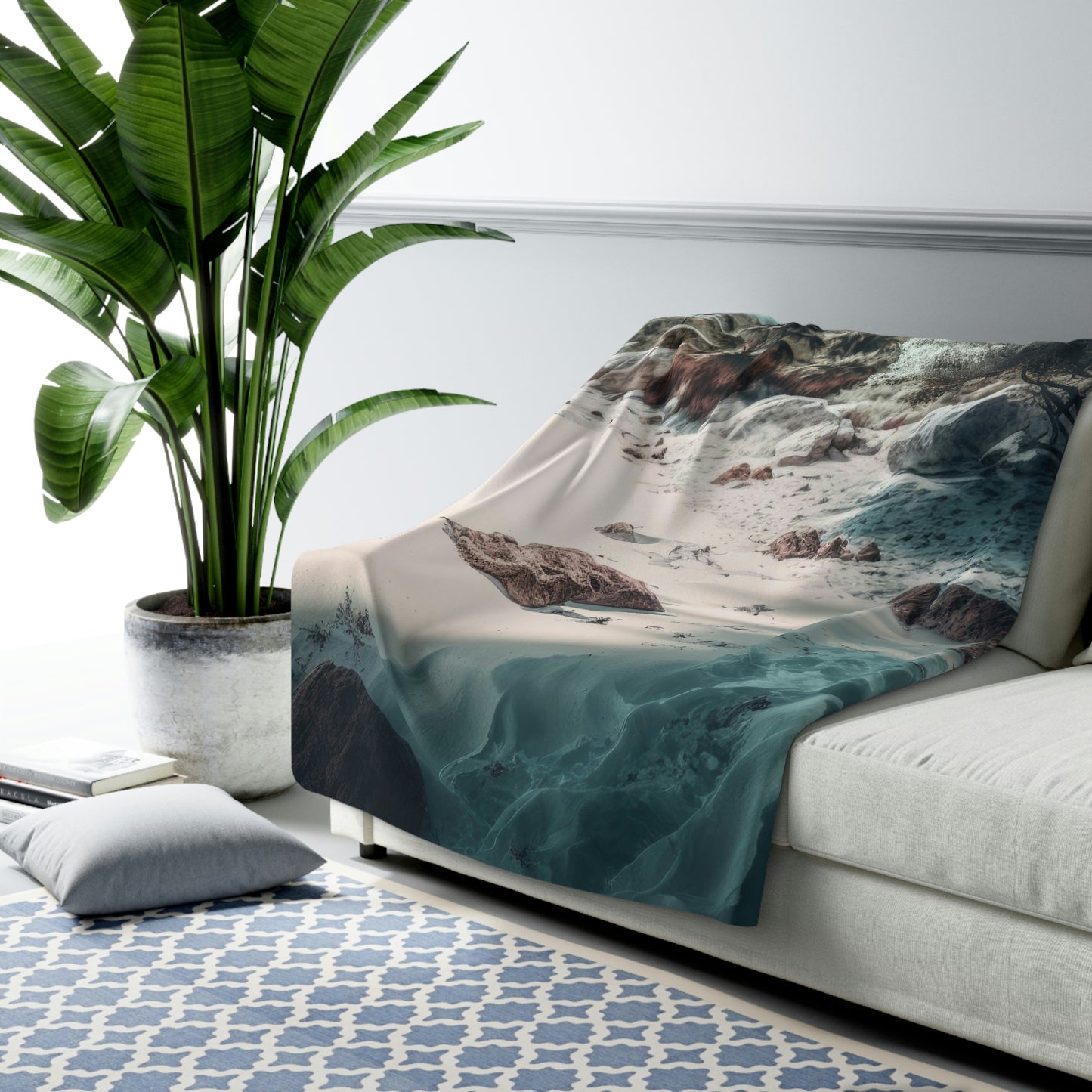 Seaside Hideaway | Fleece Blanket