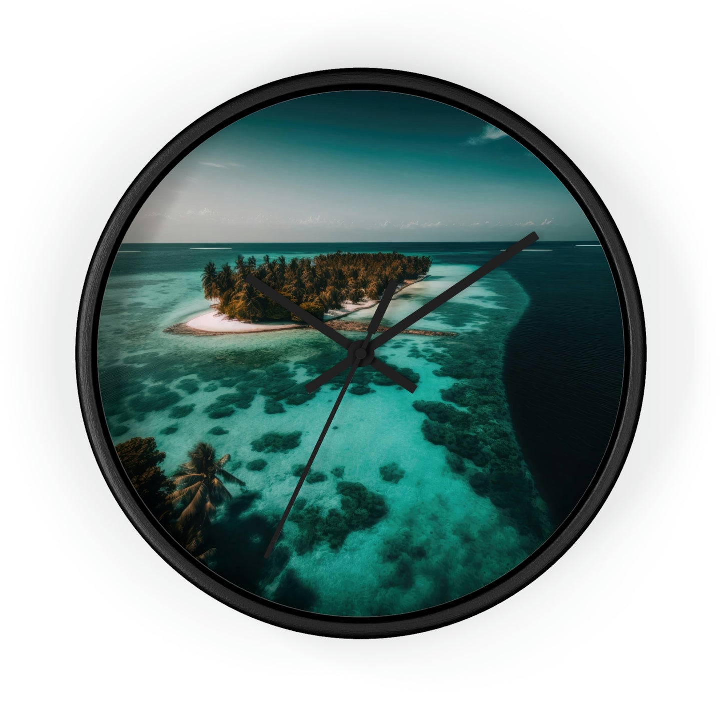 Sunny Sands Beach Haven | Wall Clock