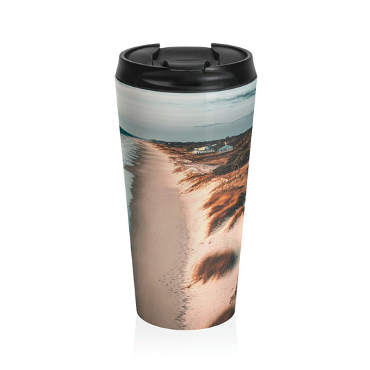 Sand and Surf Beach Bungalow | Stainless Steel Travel Mug