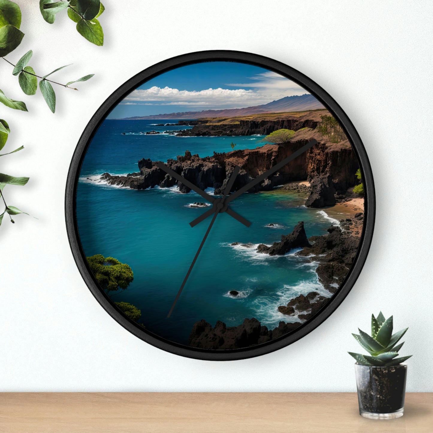 Seashell Cottage | Wall Clock