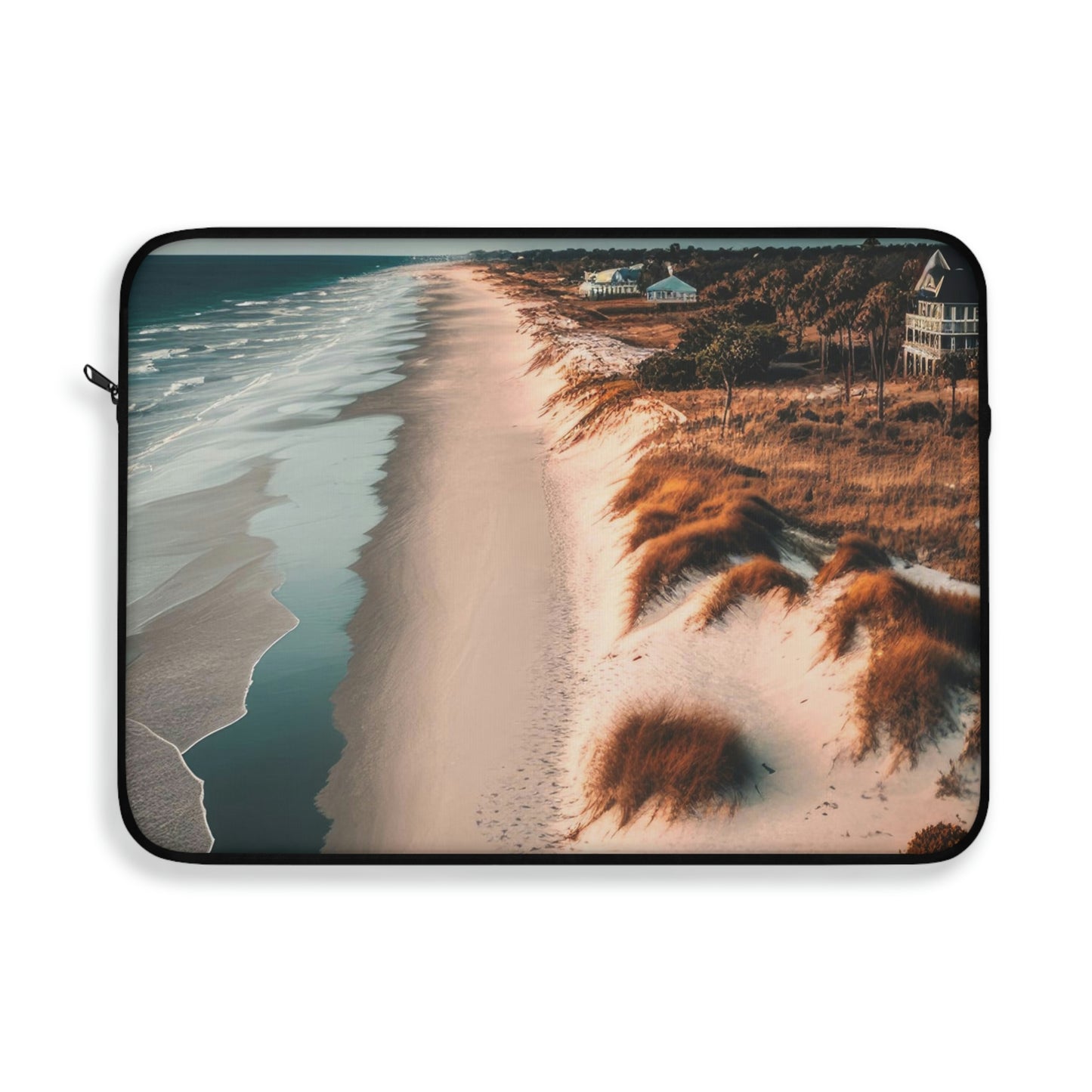 Sand and Surf Beach Bungalow | Laptop Sleeve