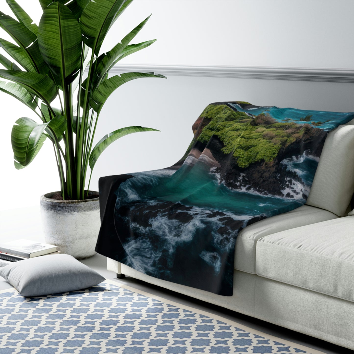 Tropical Paradise Rentals | Fleece Blanket