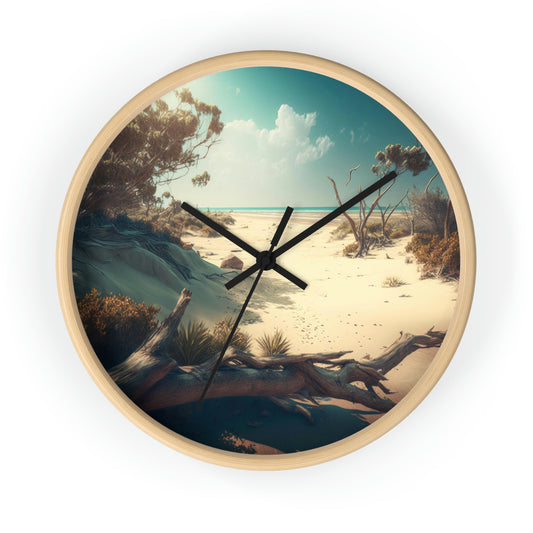 Sunny Shores Beach House | Wall Clock