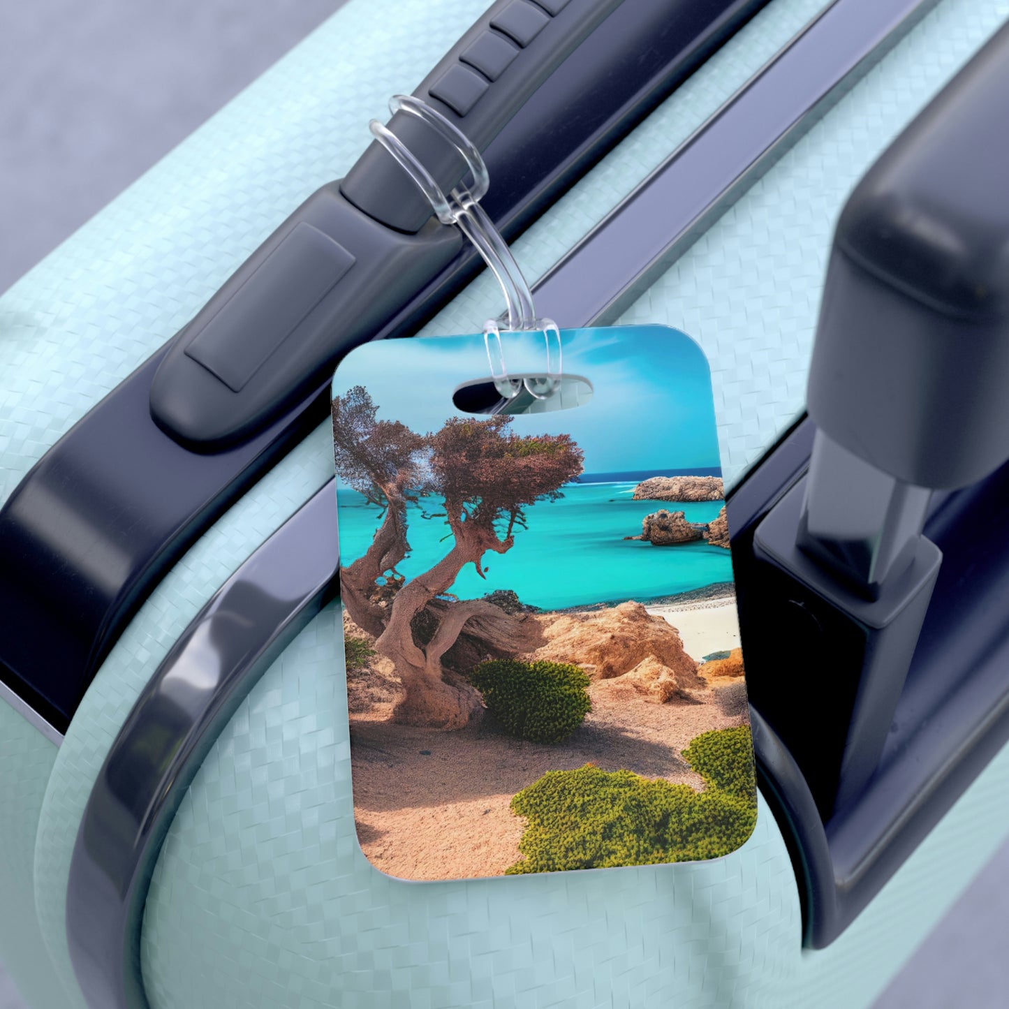 Sunny Seaside Escape | Bag Tag