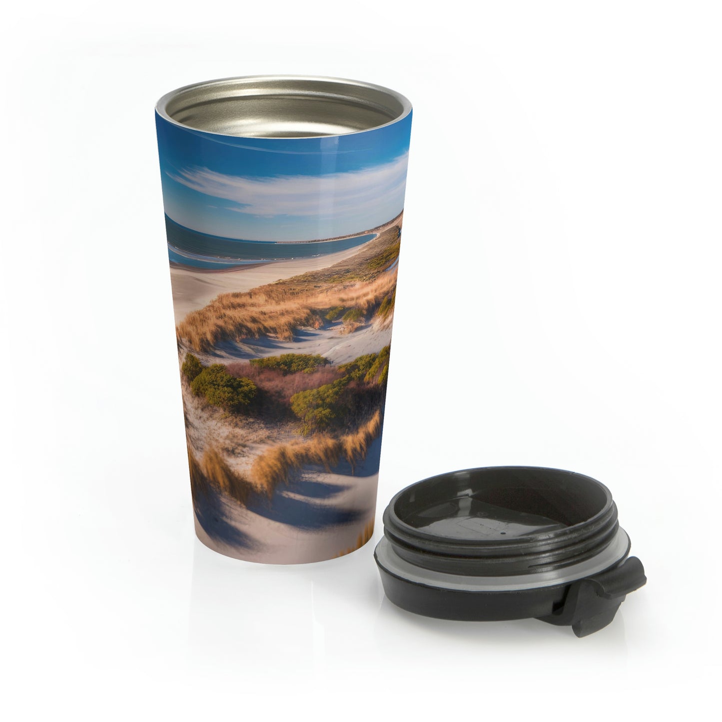 Sunny Days Beach Shack | Stainless Steel Travel Mug