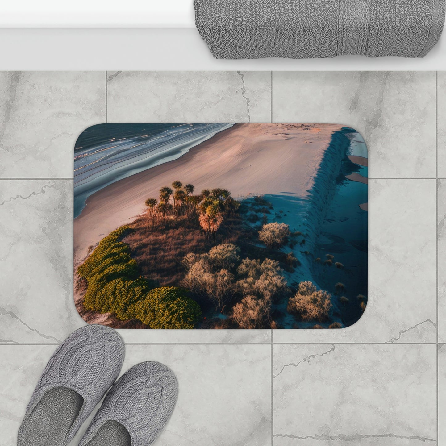 Tropical Oasis | Bath Mat