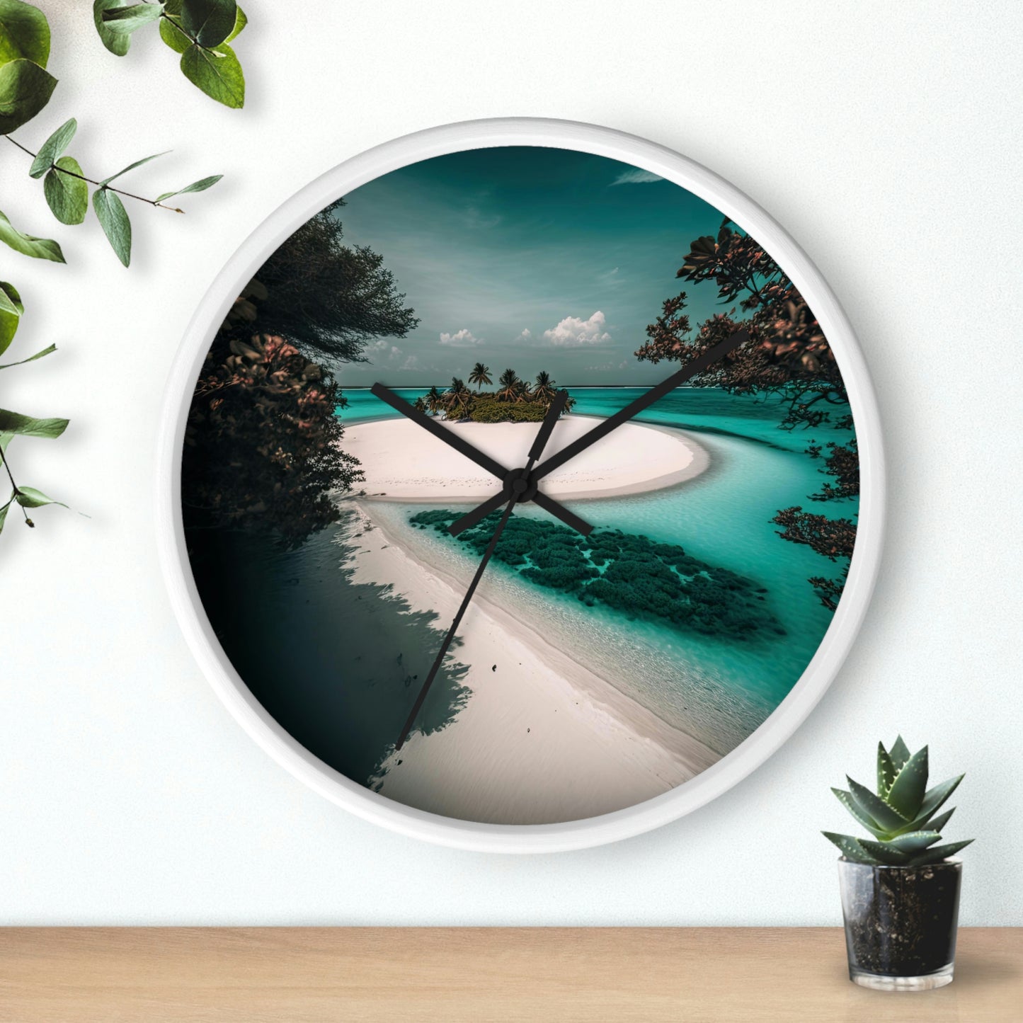 Sandy Shores | Wall Clock