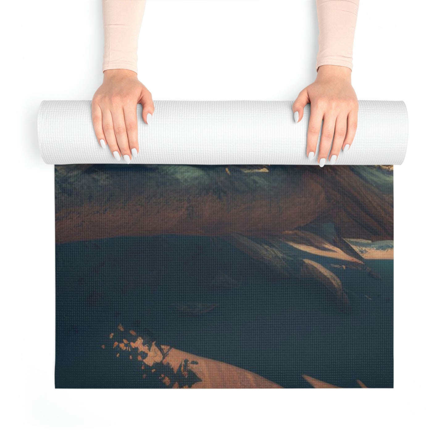 Sunny Shores Beach House | Foam Yoga Mat