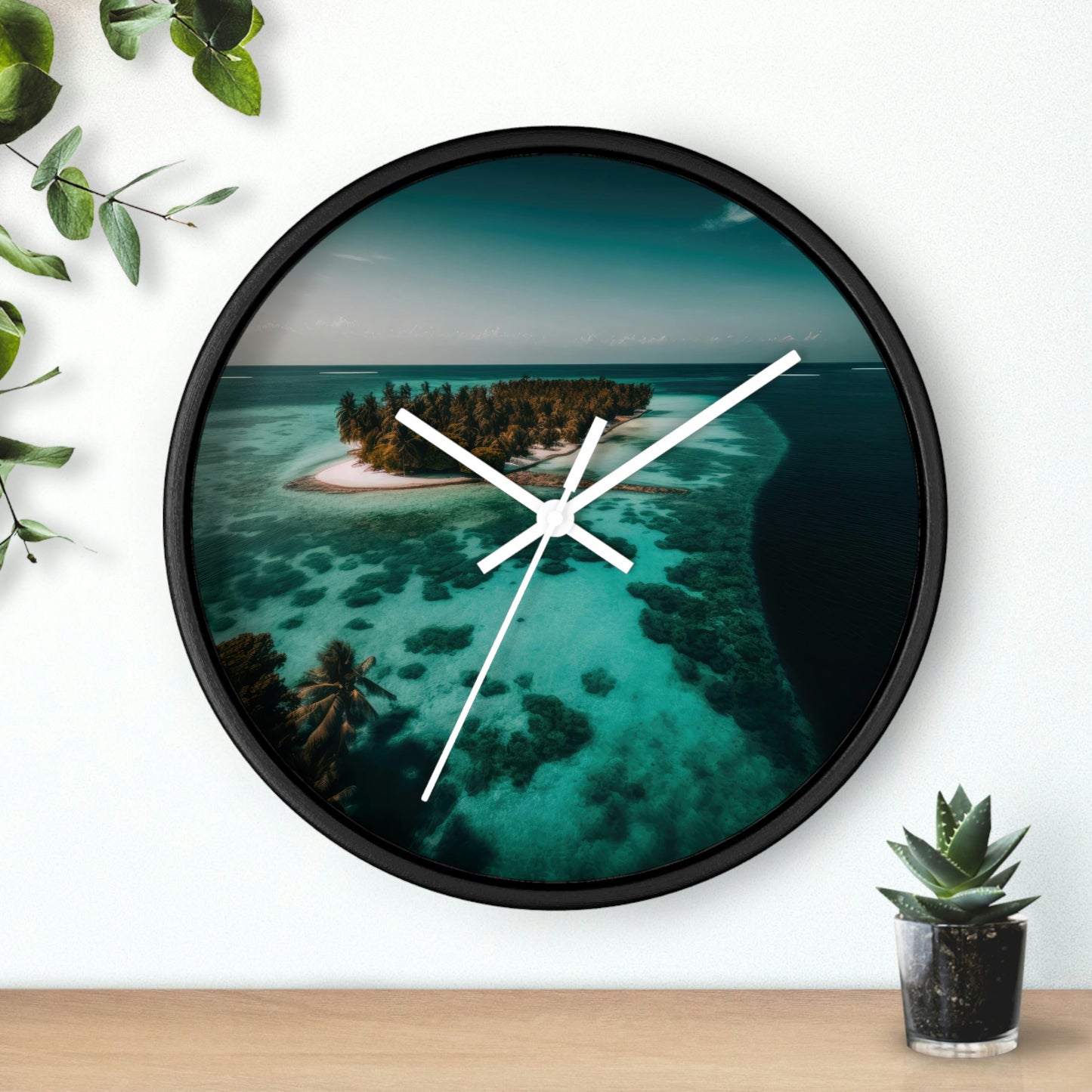 Sunny Sands Beach Haven | Wall Clock