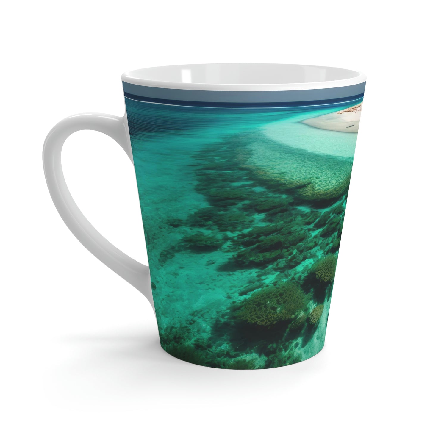 Sandcastle Paradise | Latte Mug