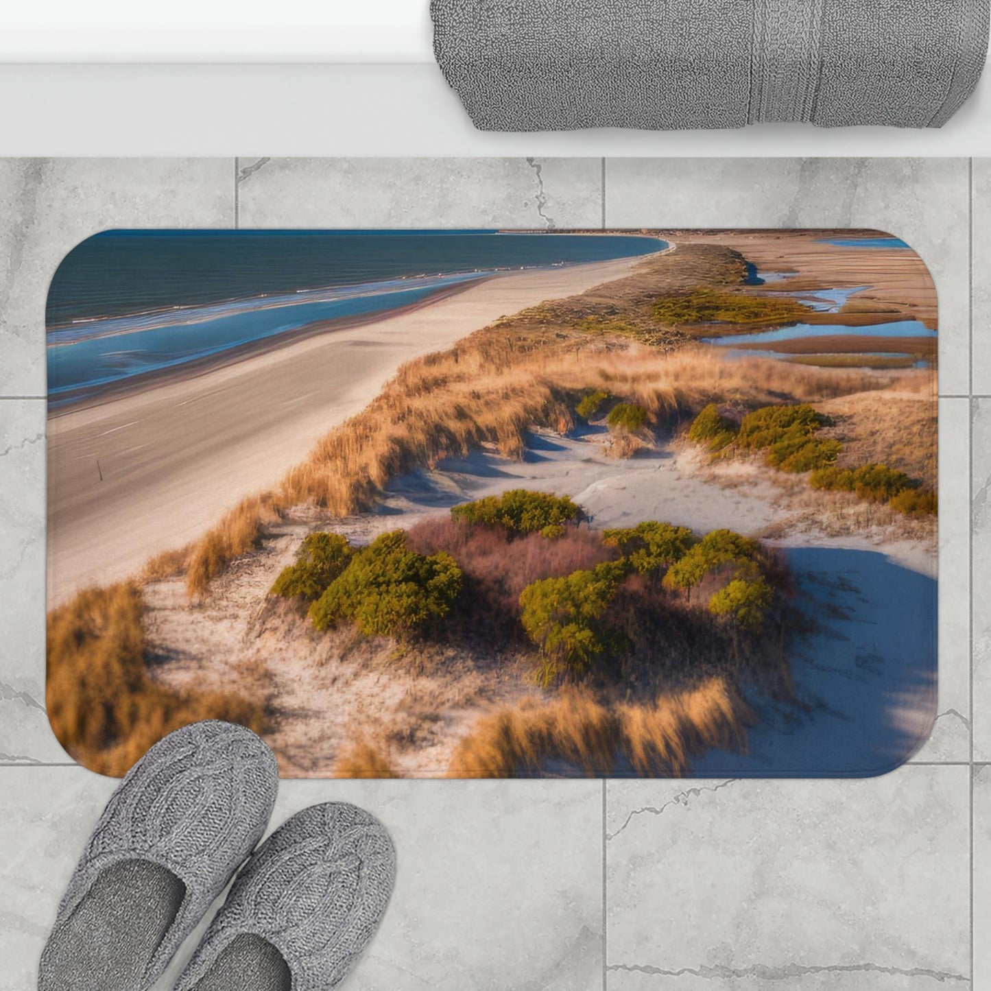 Sunny Days Beach Shack | Bath Mat