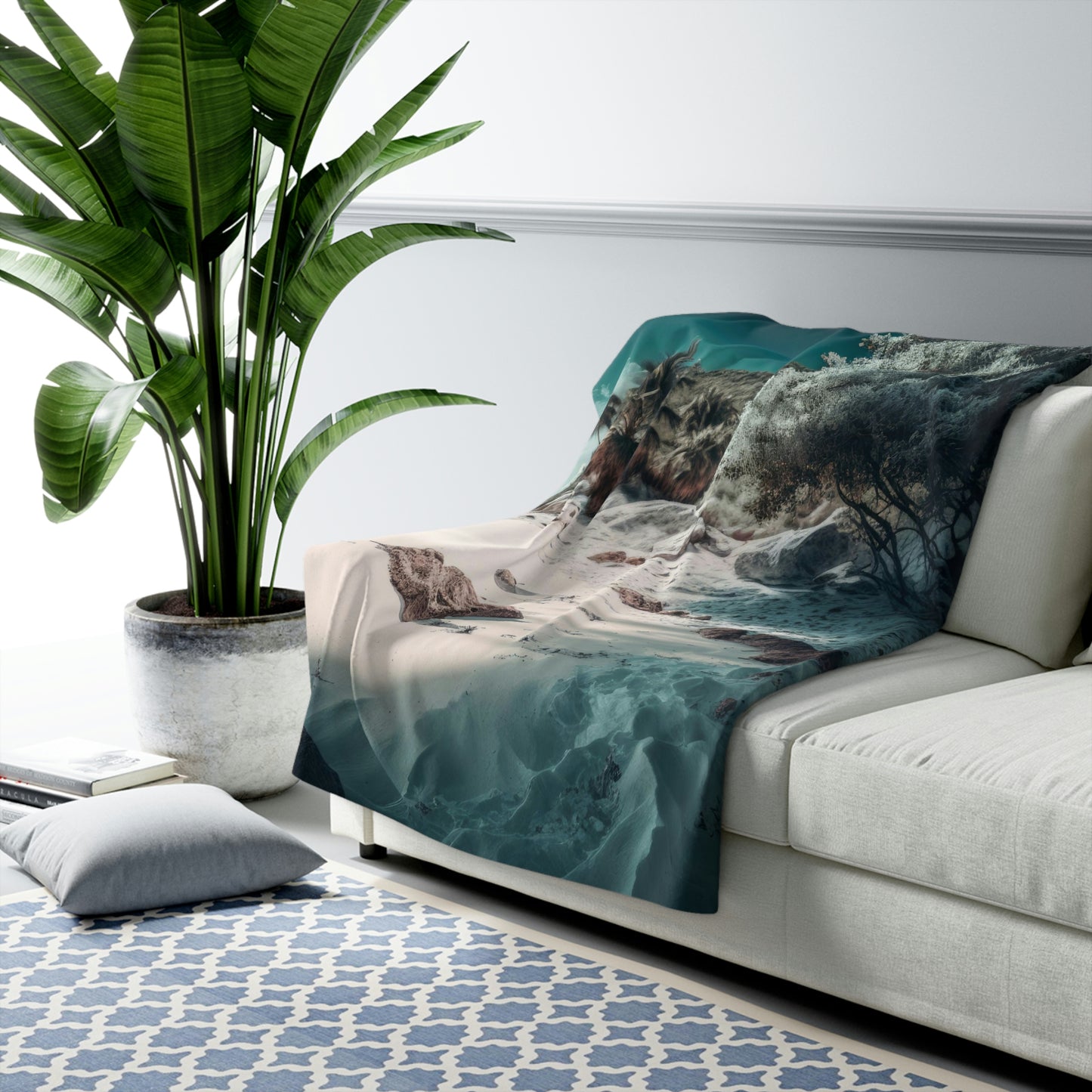 Seaside Hideaway | Fleece Blanket