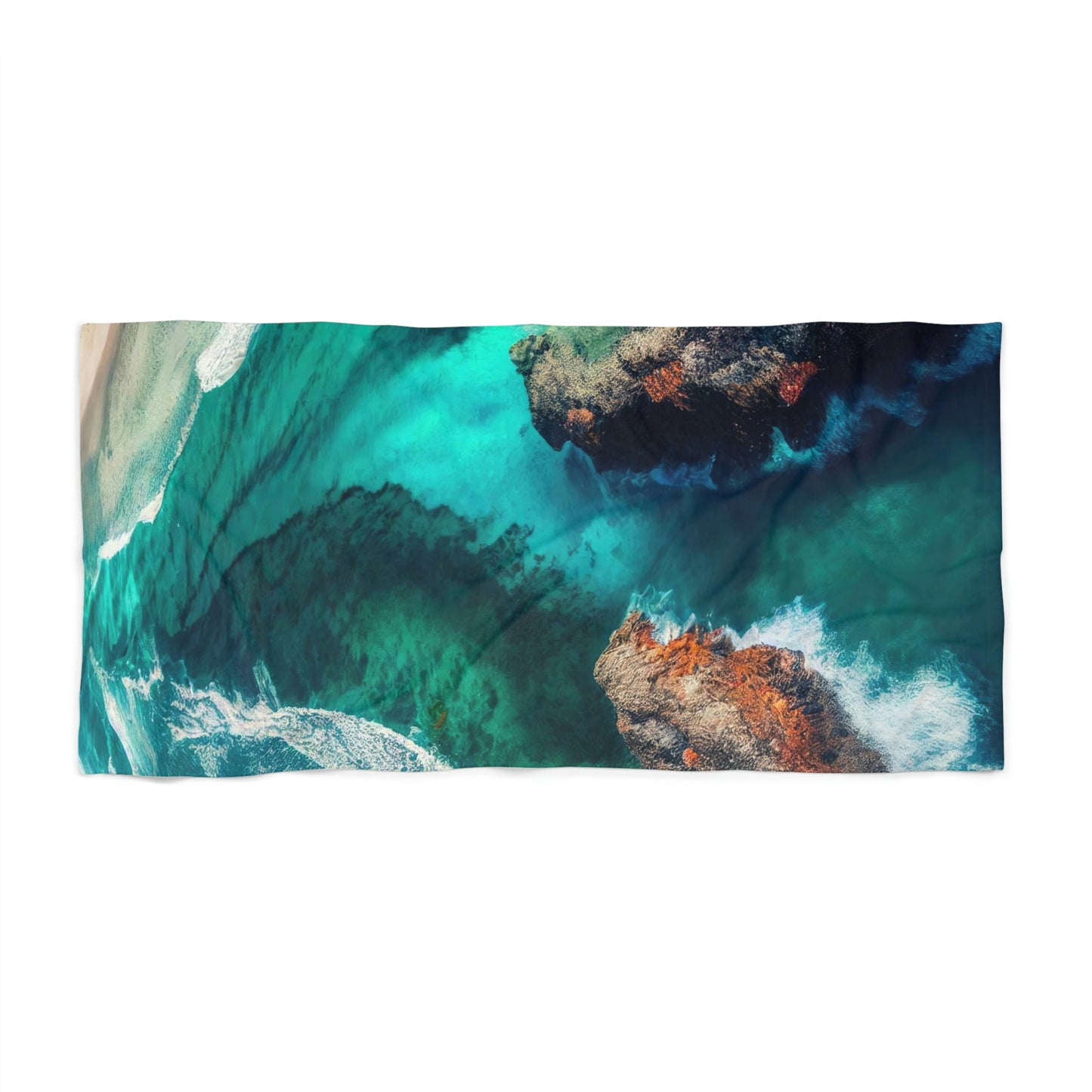 Sandcastle Escape | Beach Towel