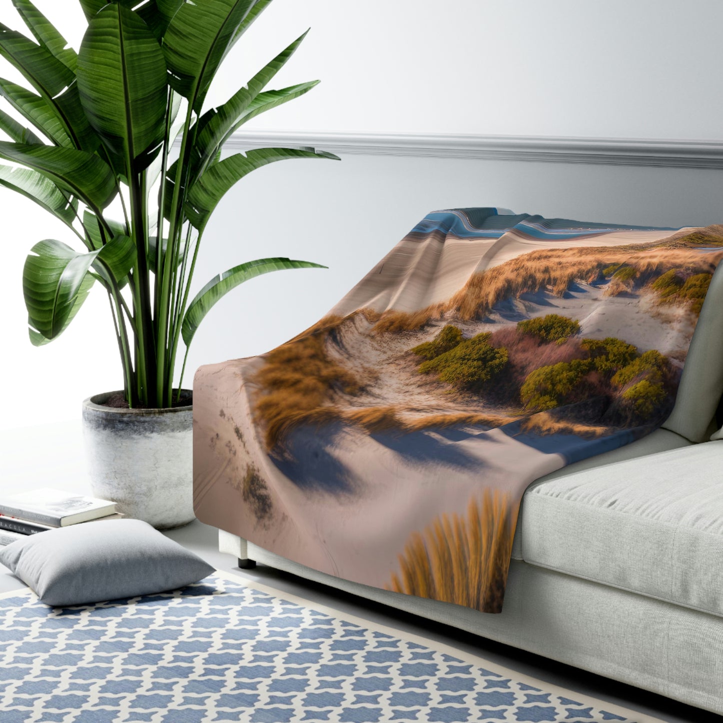 Sunny Days Beach Shack | Fleece Blanket