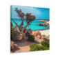 Sunny Seaside Escape | Canvas