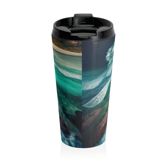 Sandcastle Escape | Stainless Steel Travel Mug