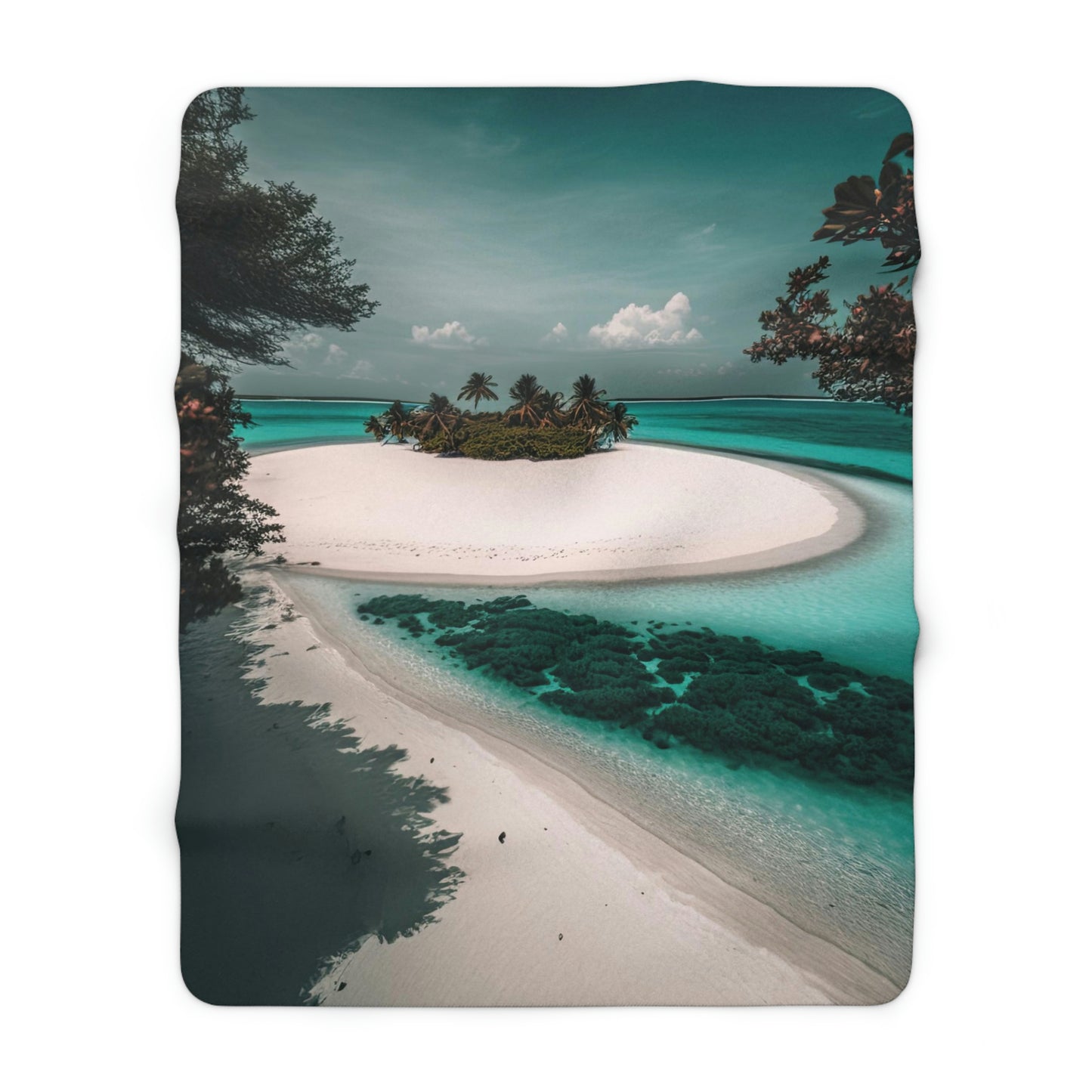 Sandy Shores | Fleece Blanket