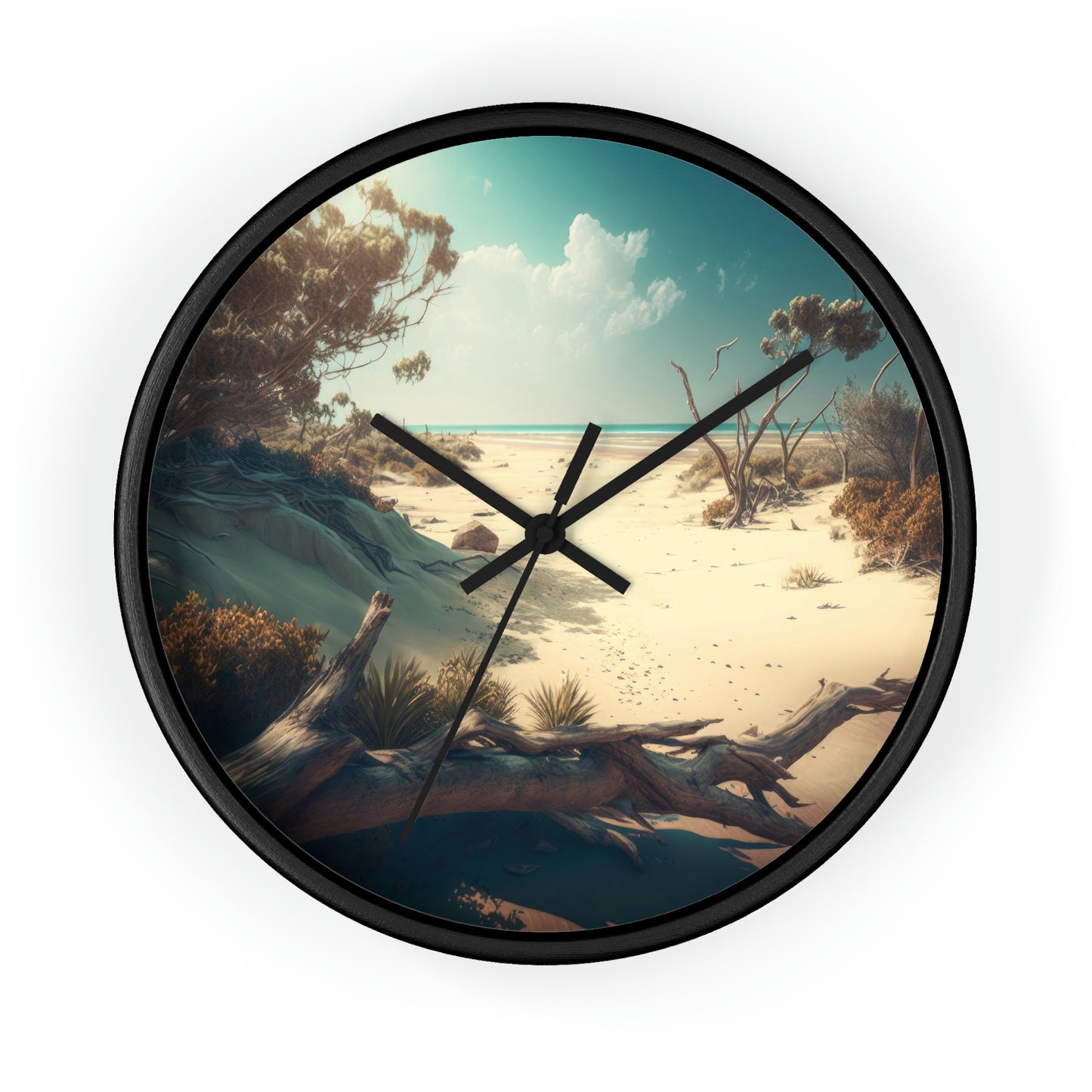 Sunny Shores Beach House | Wall Clock
