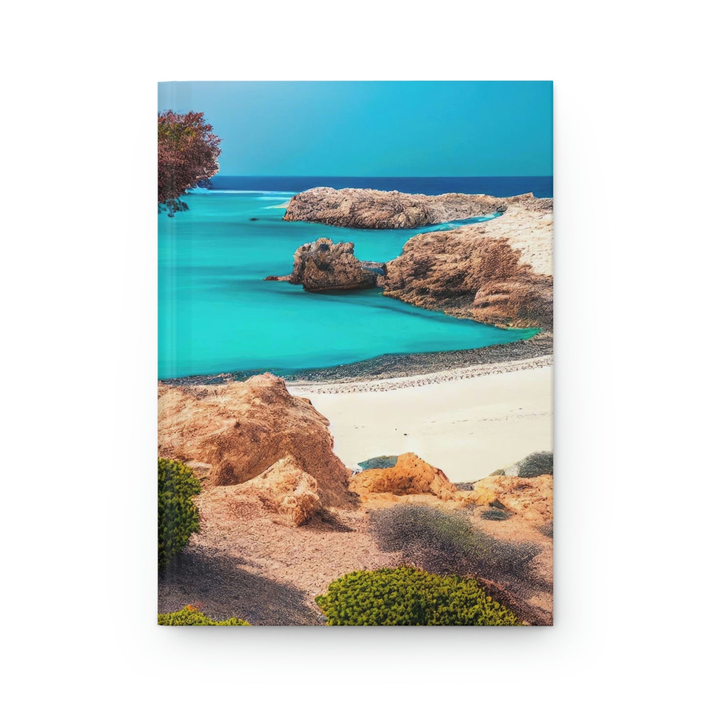 Sunny Seaside Escape | Hardcover Journal