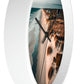Sand and Surf Beach Bungalow | Wall Clock