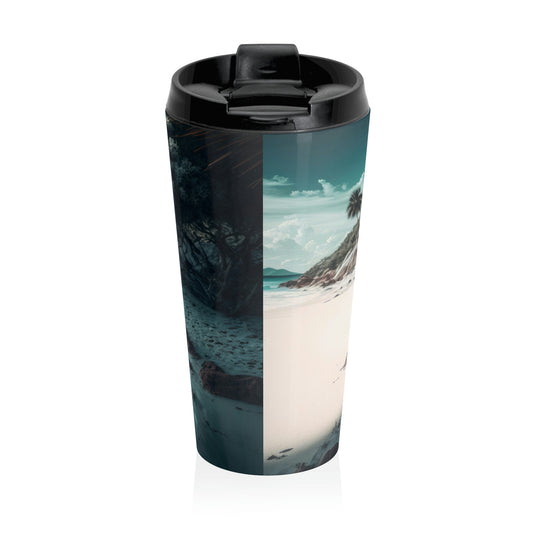 Seaside Hideaway | Stainless Steel Travel Mug