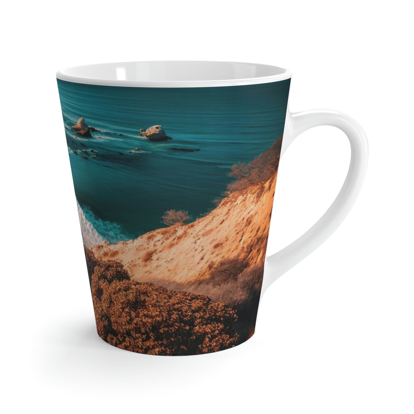 'Sandy Oasis' | Latte Mug
