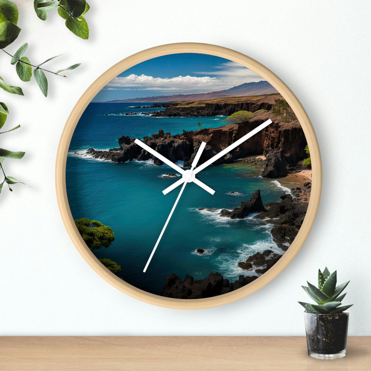 Seashell Cottage | Wall Clock