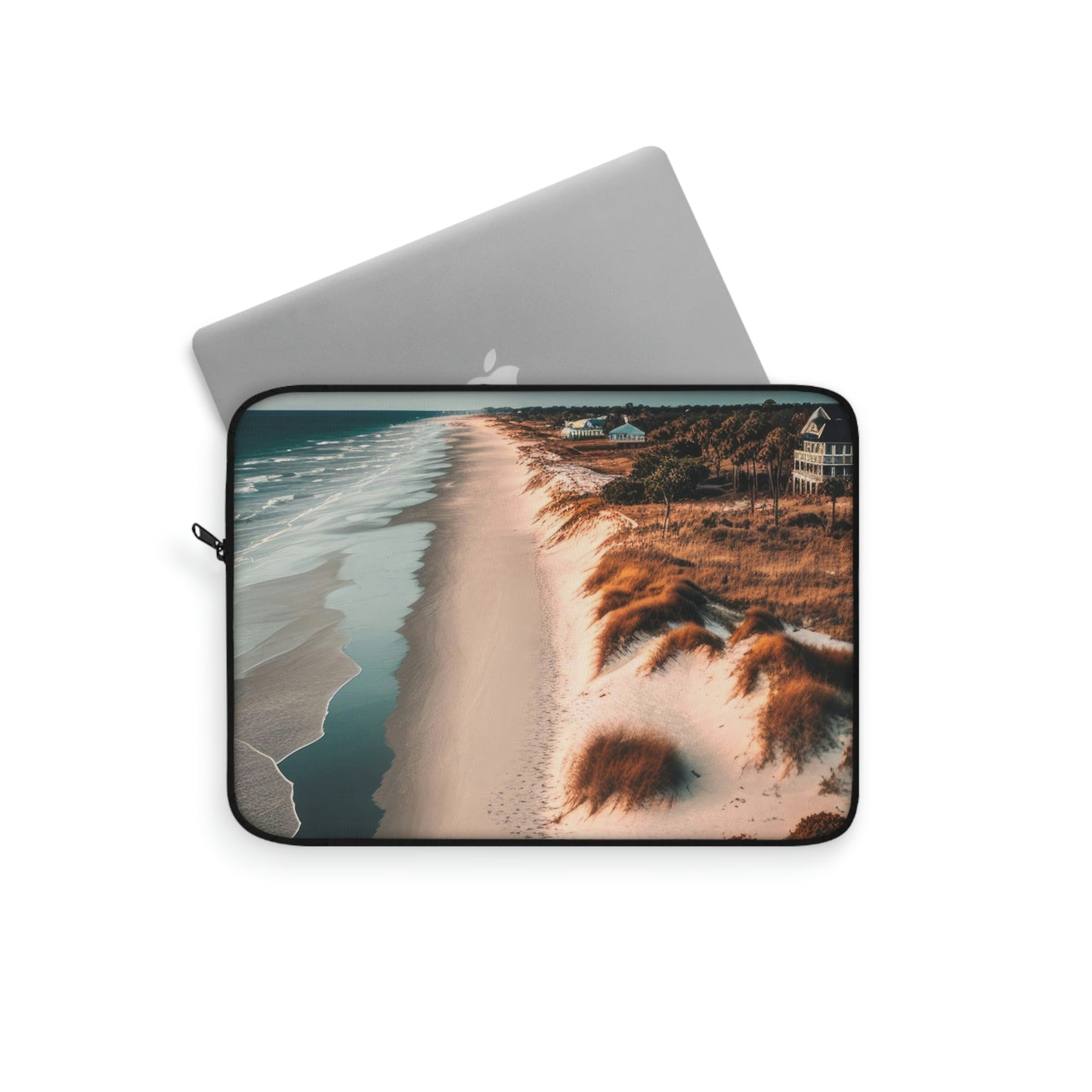 Sand and Surf Beach Bungalow | Laptop Sleeve