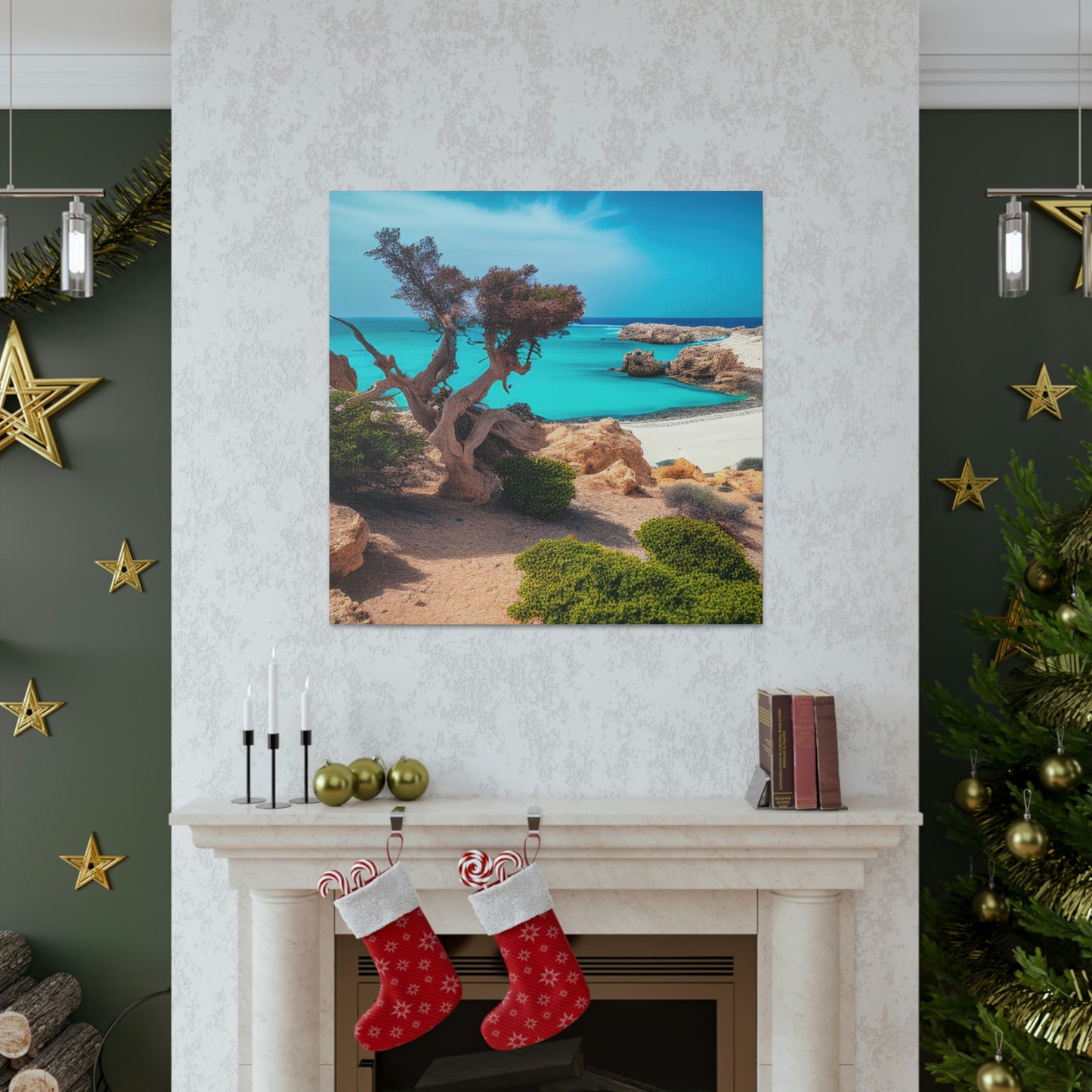 Sunny Seaside Escape | Canvas