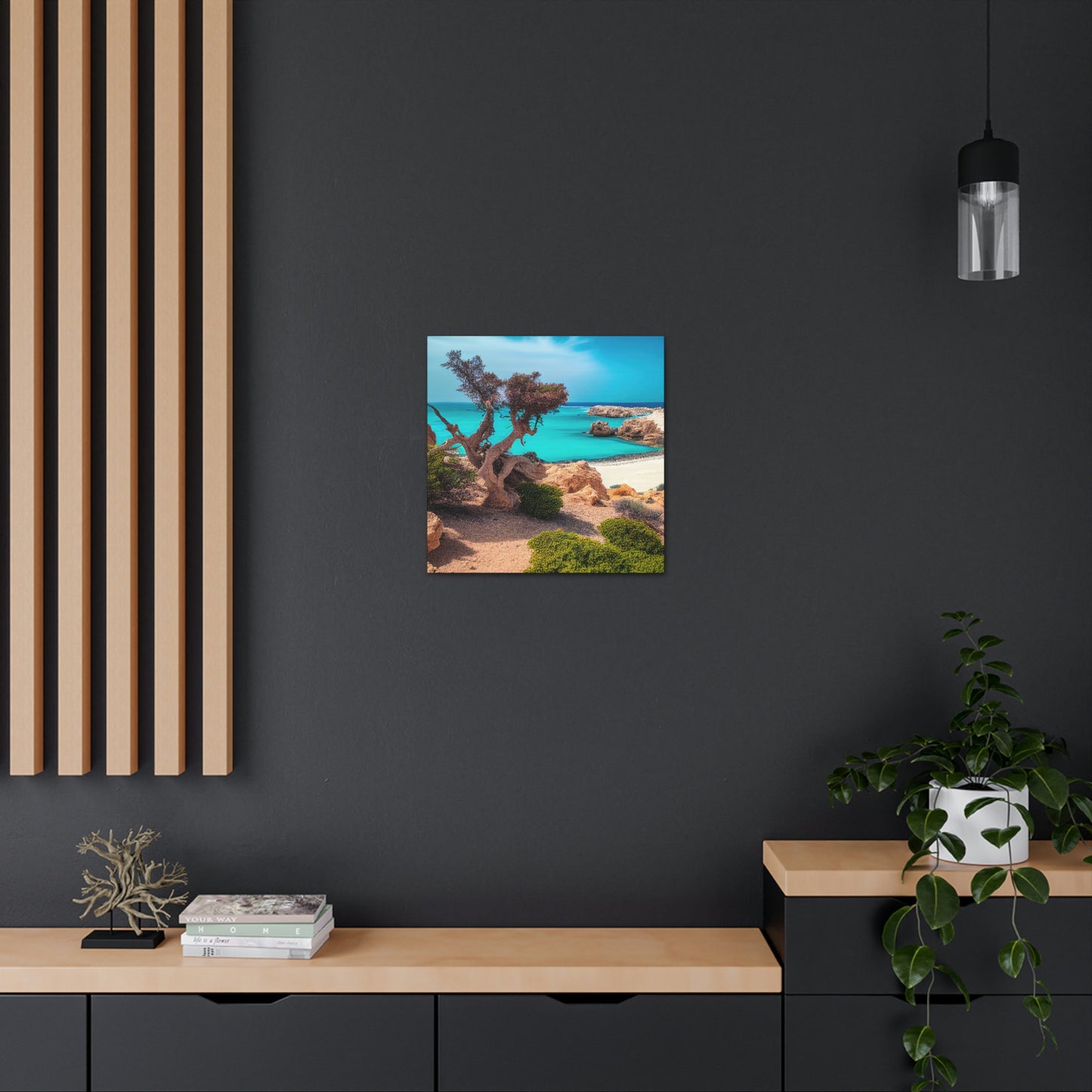 Sunny Seaside Escape | Canvas